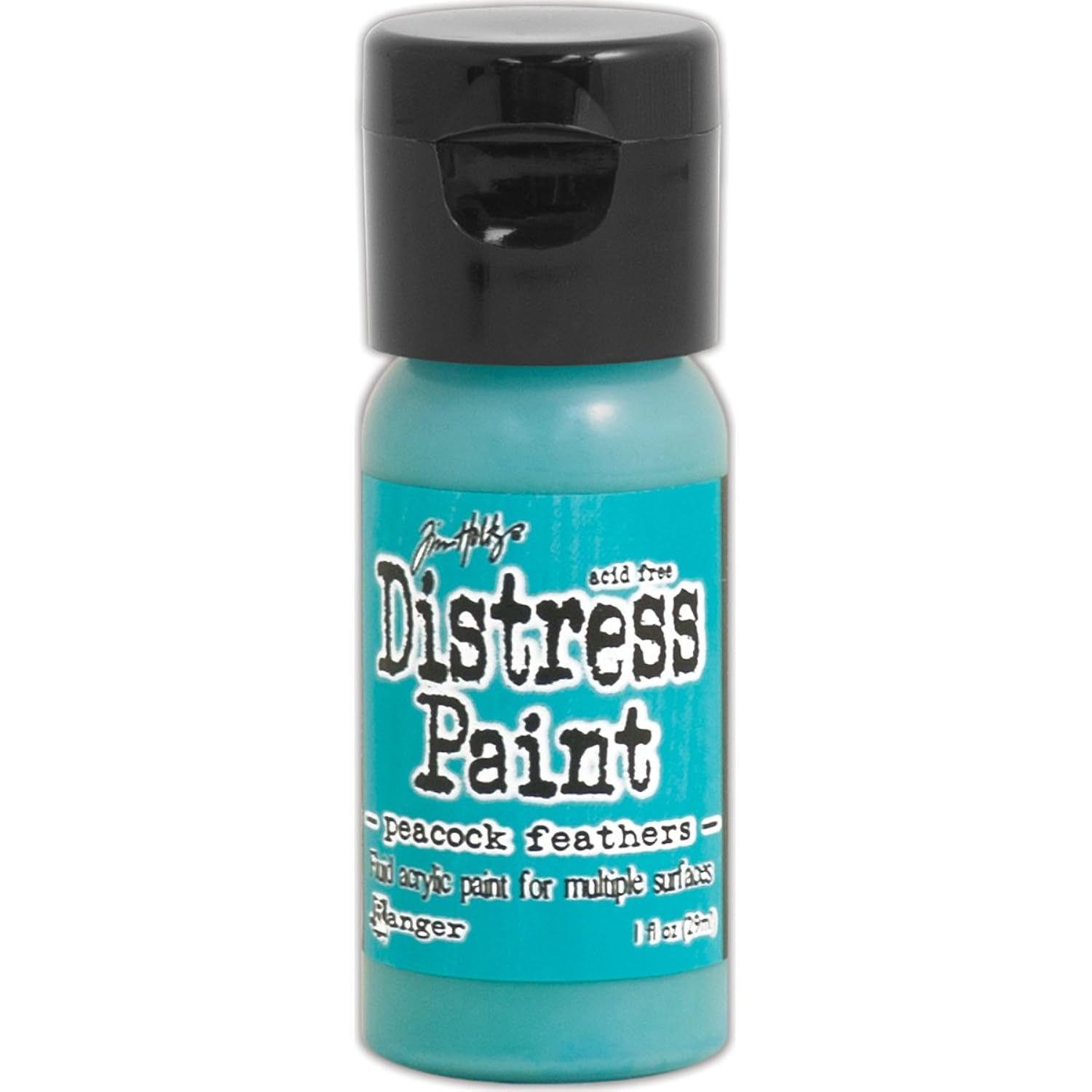 Ranger TDF53149 Distress Paint Flip Top 1oz-Peacock Feathers