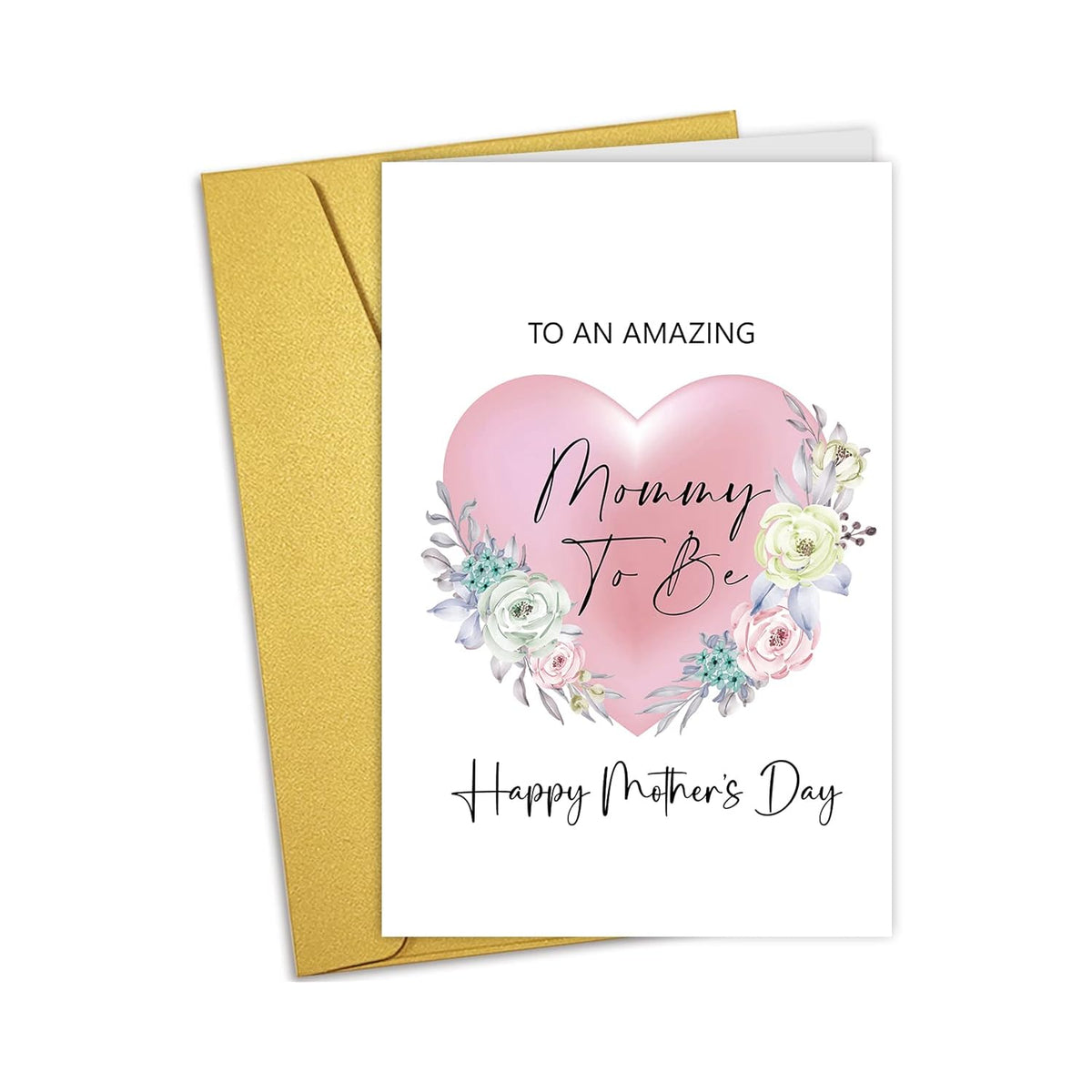 Mommy To Be Mother'S Day Card, Funny Mother'S Day Card For Wife, First Mothers Day Card, Pregnant Mom Mothers Day Card