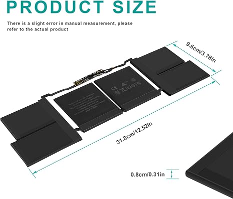 A2113 A2141 Laptop Battery Replacement for MacBook Pro 16 inch 2019 EMC 3347