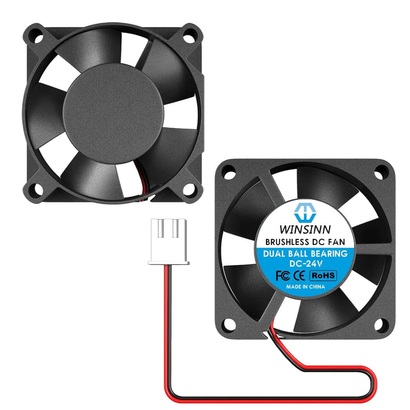 30Mm Fan 24V, 3D Printer Micro 24 Volt Fans 3010 Dual Ball Bearing, Brushless