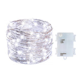 Pack 2 Battery Operated Mini Lights,Indoor Led Fairy Light With Timer 6Hours On/18Hours Off For Wedding Christmas Party