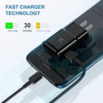 2-Pack USB C Fast Charger with 6ft Cable for Samsung Galaxy & Pixel