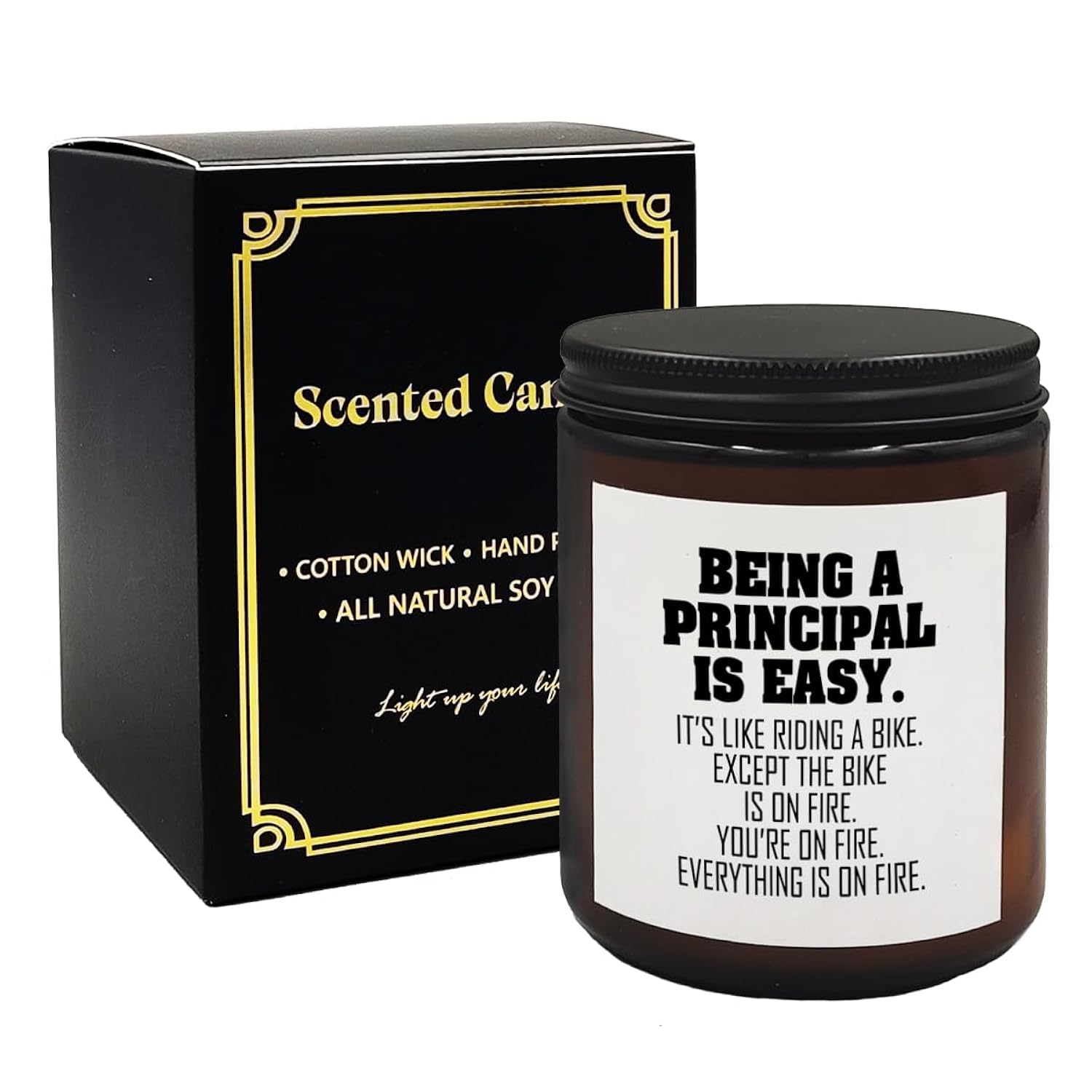 Principal Gifts For Women - Best Appreciation Gifts For School Principal, Scented Candles Included