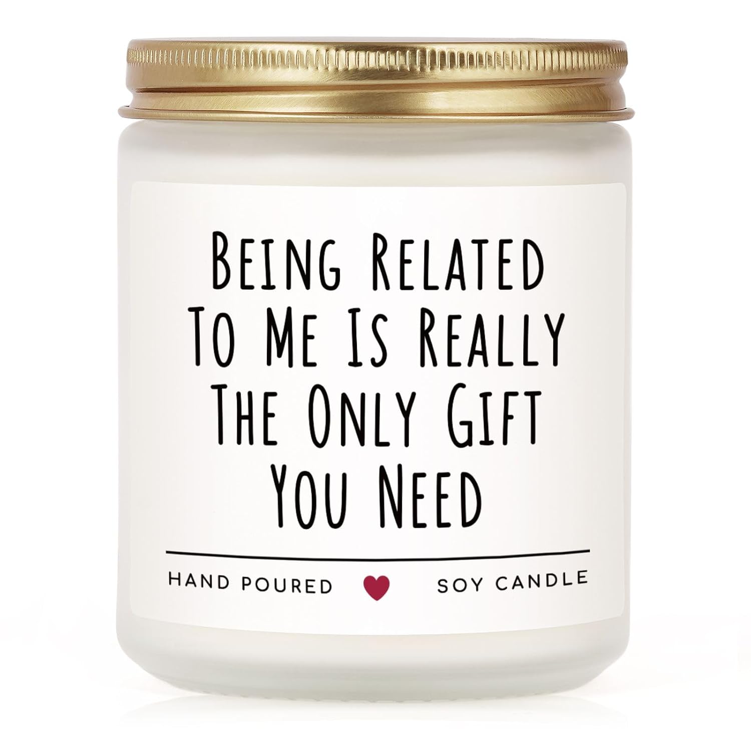 Funny Gifts For Brother, Brother Birthday Gifts, Brothers Gift From Sister, Soy Wax Lavender Candles For Siblings, Sister, Nephew, Friends