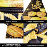 Big 120X20 Inch New Year Banner - Eve Party Supplies | 2025 Decorations