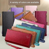 Compatible With Iphone 16 Pro Max Wallet Case With Zipper Credit Card Holder?Rfid Blocking?,Flip Folio Book Pu Leather Phone Case Shockproof Cover Women Men For Apple 16 Pro Max Case White