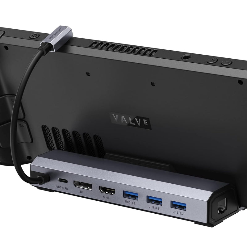 Docking Station Compatible With Steam Deck, 7-In-1 Steam Deck Dock With 4K@60H