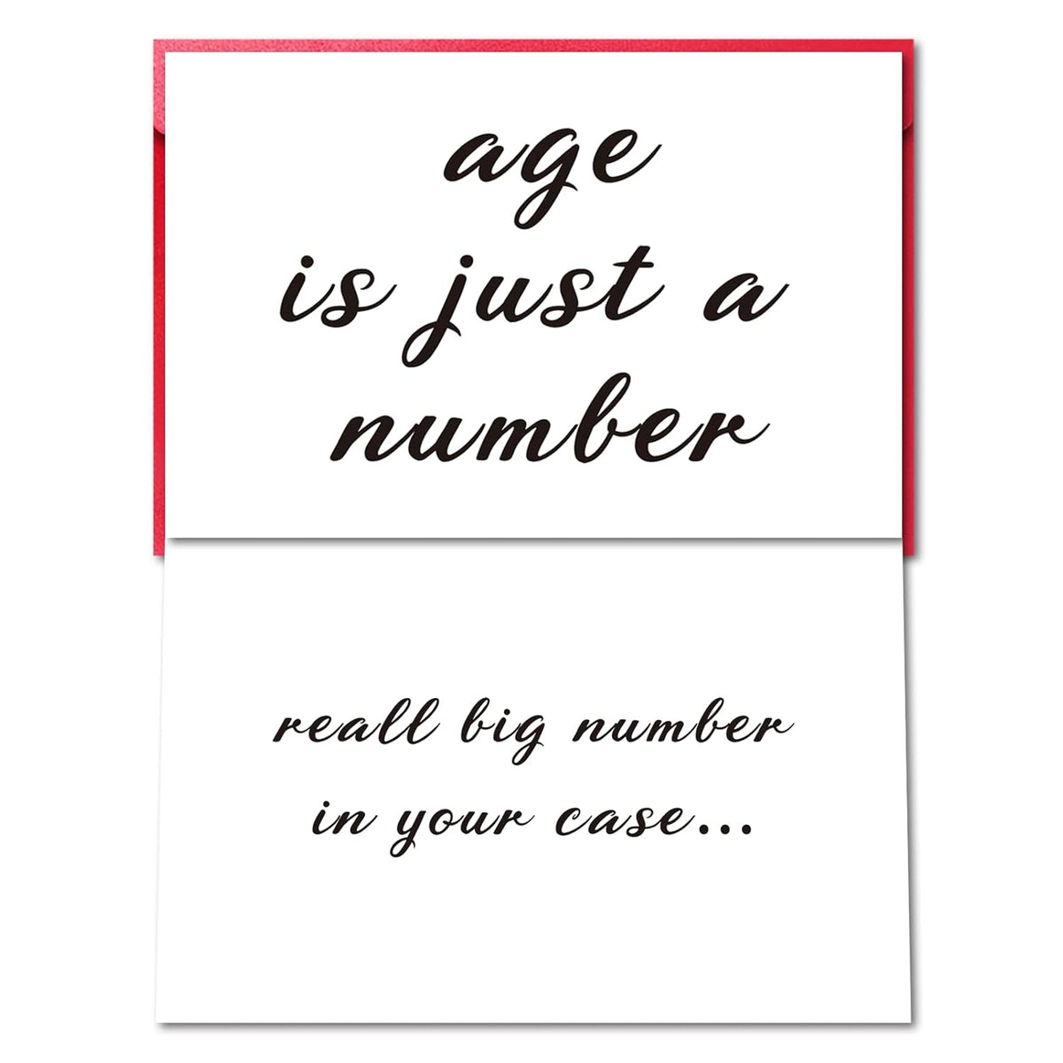Cute Funny Cat Birthday Card For Friend Cat Lover, Get Excited, It’S Your Birthday, 8 In X 5.3 In Greeting Card With Red Envelope And Sticker