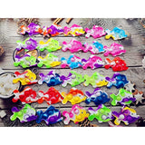 30 Packs Funny Summer Present Unique Mini Fish Assorted Fidgets Bubble Toys For Kids Children Classroom Students Gifts From Teacher,Birthday Party Favors