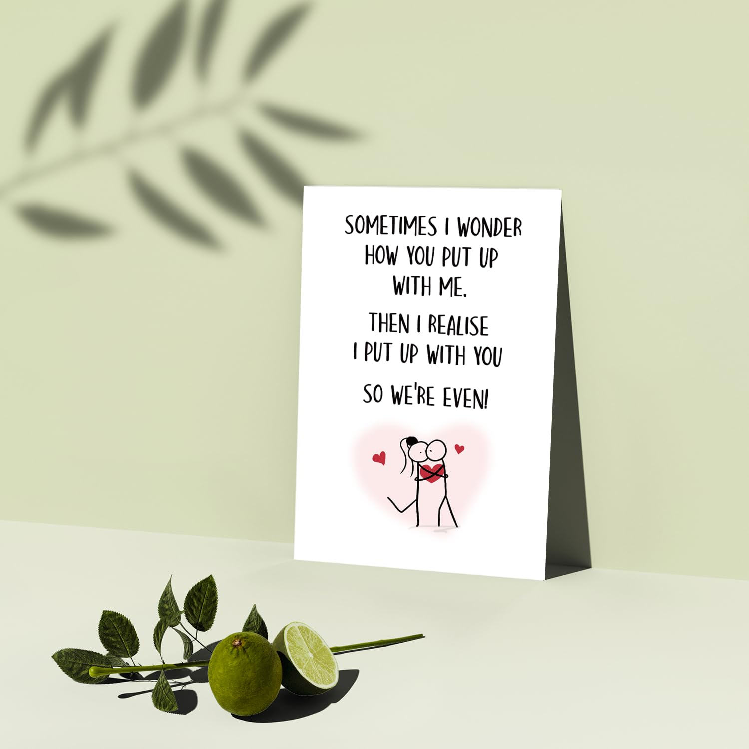 Romantic Valentines Day Gifts Him Her, Funny Valentine'S Day Card Gift Girlfriend Boyfriend Wife Husband Partner Couple, Humor Birthday Vday Wedding Anniversary Cards, Love You Cards