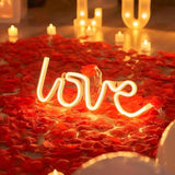 3200 Pcs Artificial Fake Pink Rose Petals For Wedding, Romantic Night For Her/Him Set, Engagement, Flower Decorations, Event, Party, In Bulk (Red, 3200Pcs)