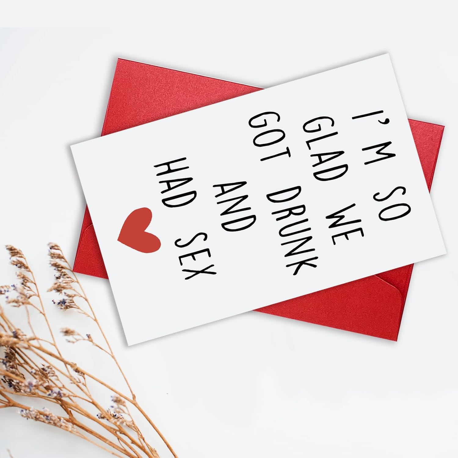Funny Dirty Valentine'S Day Cards For Boyfriend Girlfriend Husband Wife Partner, Funny Anniversary Cards Birthday Card Gift For Him Her, Rude Husband Wife Anniversary Card