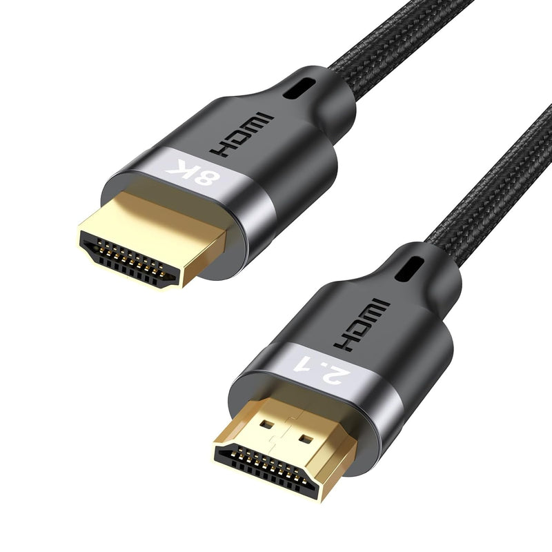 Hdmi Cable 6Ft, Hdmi 2.1 8K Hdmi Cables Ultra High Speed Hdmi 2.1 Cord (Suppor