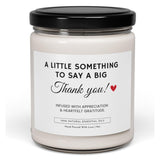 -Thank You Candle Gift – Appreciation Gift For Friends, Teachers, Coworkers, Boss, Nurses & Loved Ones – Thoughtful Gratitude Present, Natural Soy Wax, 9Oz, Long-Lasting Burn