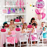 6pcs 36" Hot Pink Foil Balloons – bies Princess Birthday Party Decor