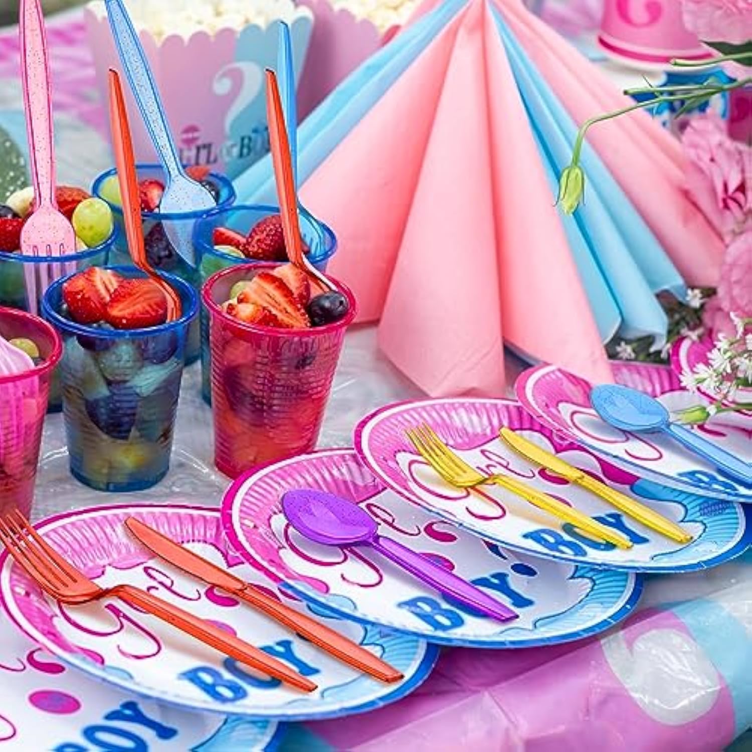 180 Pieces Glitter Plastic Silverware Set Disposable Clear Plastic Cutlery Flatware For Party 60 Knives 60 Spoons 60 Fork For Party Birthday Dinnerware Supplies(Multicolor)
