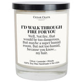 Friend Candle Gift – Lavender Citrus Scented Soy Candle, Hand Poured In Usa, Premium Gift Box, Long Lasting 60+ Hour Burn, Clean Burn Cotton Wick, Birthday Gifts For Women