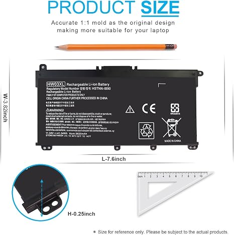HP Pavilion Battery HW03XL L97300-005 for 15-EG 15-EH 17-CN 17-CP Series
