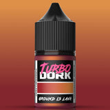 Ground Is Lava Turboshift Acrylic Paint 22Ml Bottle - Water-Based Non-Toxic Metallic Color Shifting Paint