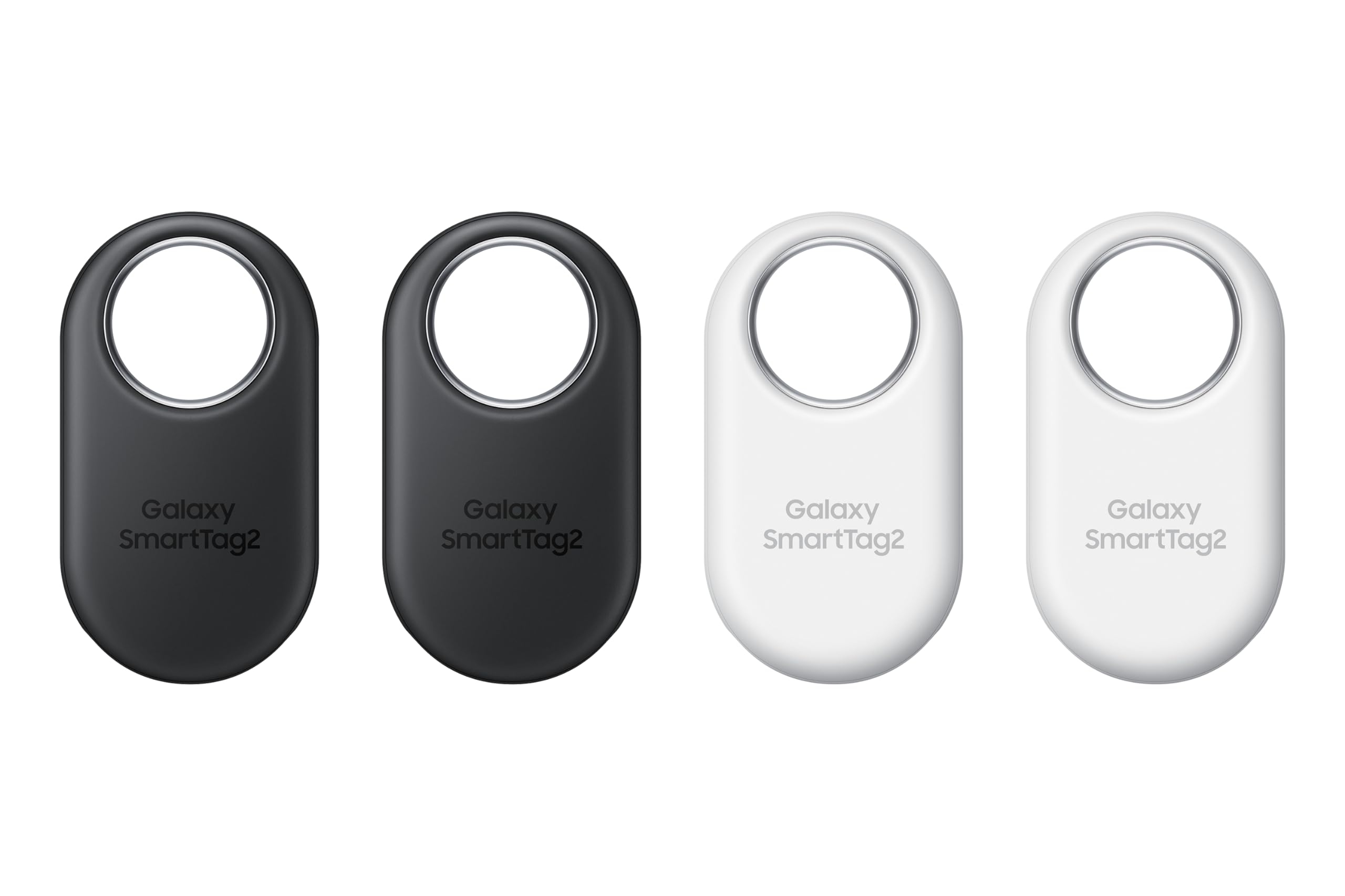 Smarttag2 (2023) Bluetooth + Uwb, Ip67 Water And Dust Resistant, Findable Via App, 1.5 Year Battery Life (4-Pack) - Black/White (Global Edition, No Us )