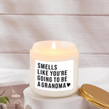 Pregnancy Announcement For Grandma - Baby Announcements Ideas - Grandma To Be Gifts - Grandma Pregnancy Announcement - Soy Candle Lavender 4Oz