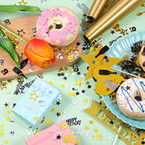 3000 Pcs 50Th Birthday Confetti For Table Decoration 50 Confetti Mix Gold Black Silver Party Metallic Foil Table Scatter Happy Birthday Centerpieces For Party Diy Arts Crafting Supplies