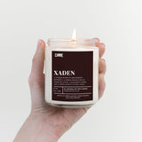 Candecraftco Bookish Gifts For Women – Scented Candle For Readers – Cozy Book-Themed Literary Gifts For Friends On Birthday - Xaden
