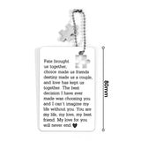 Wallet Insert Card For Boyfriend, Husband, Anniversary & Birthday Gifts, Romantic Love Gift For Him, I Love You Gifts, Valentine’S Day Present, Birthday Gift For Boyfriend, Husband Present From Wife