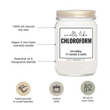 You Nique Designs Smells Like Chloroform Scented Candle, 8 Oz, True Crime Gifts For Women, Serial Killer Gifts For Women, Crime Junkie Merch, All Natural Soy Vegan Candles (Lavender & Vanilla)