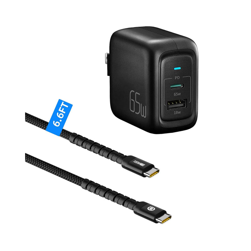 Usb C Charger 65W/45W, Gan Pd Pps Super Fast Charging For Samsung Laptop, Stea