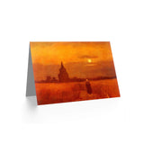 Vincent Van Gogh Old Tower In Fields 1884 Old Master Blank Greetings Card