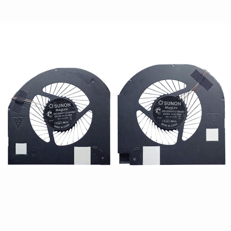 New Cpu+Gpu Cooling Fan Replacement For Dell Precision 17 7730 M7730 7740 M774