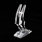 Shaped Acrylic Rose Display Stand, Single Real Rose Flower Or 24K Artificial Flower Transparent Base Rose Shelf Support Room Decoration(Shaped)