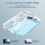 Pixel 9/9 Pro Clear MagSafe Case, Slim Shockproof, Full Body Protective Cover