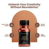 Acrylic Venezia Metallic Colour Copper | 50 Ml | Extra Sheen | Non Fading | Indoor/Outdoor | Non Toxic | Multi-Surface | Pro Artist, Hobby Painters & Kid | Made In India