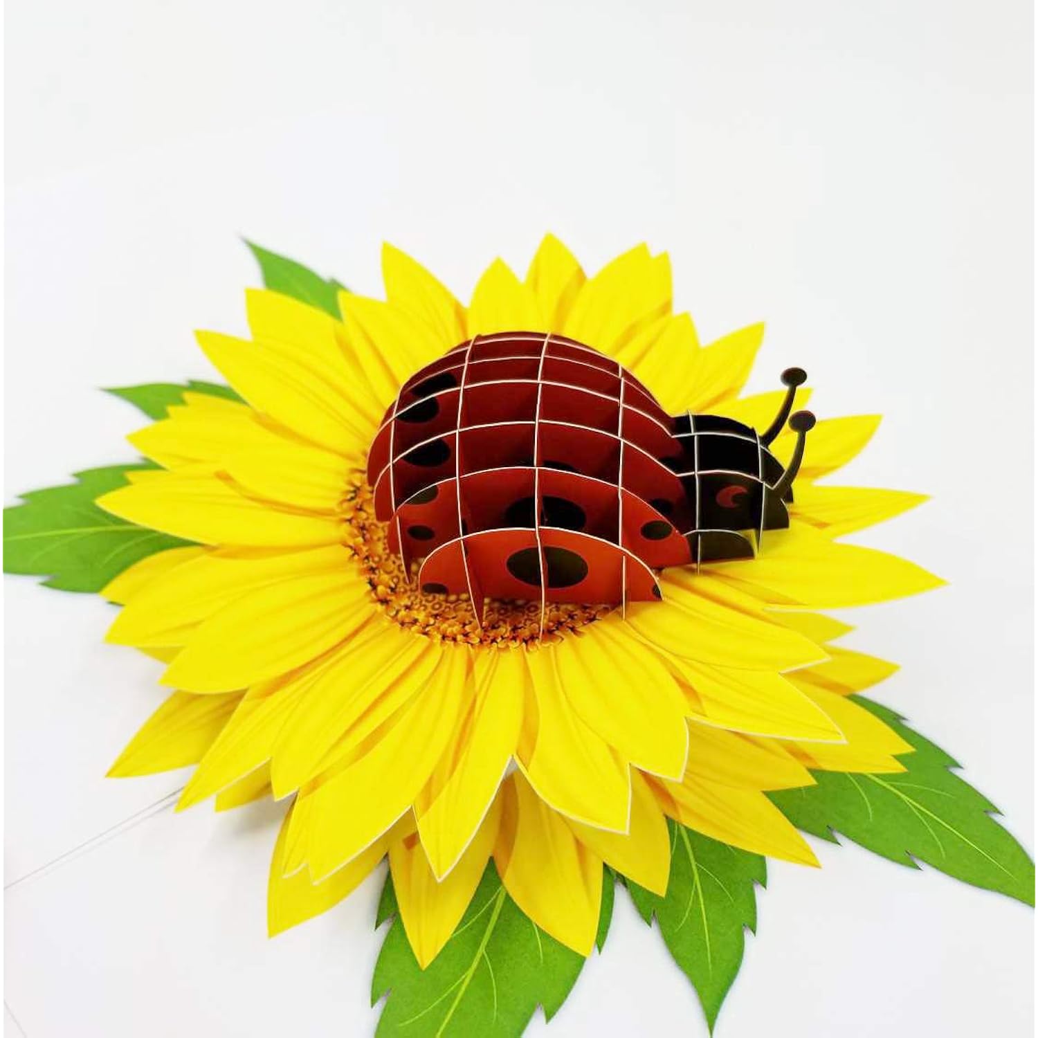 Ladybug 3D Pop Up Greeting Card - Happy Birthday Card, Just Because, Mother'S Day, For Son, Daughter, Kids, Children (Ladybug Pop Up Card)