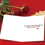 Funny Dog Valentines Day Card – Cute And Happy Valentine’S Day Card For Him Or Her – Fun Valentines Gift For Men Women, Boyfriend, Girlfriend, Husband Or Wife