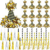 36 Pcs New Year 2026 Party Supplies Hats Noise Makers Blowers