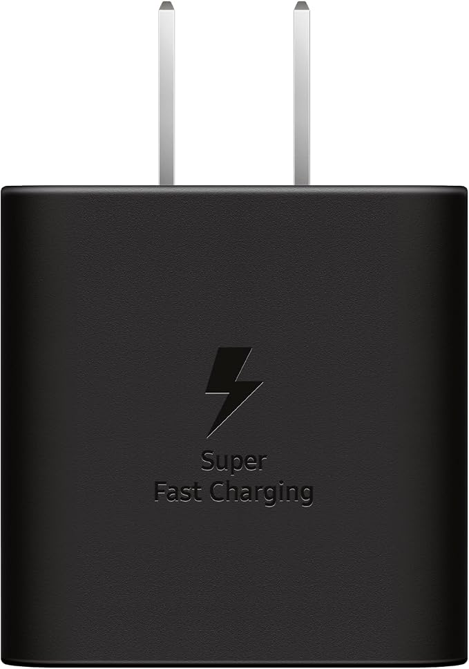 45W USB C Super Fast Wall Charger with USB C Cable for Samsung Galaxy Phones Tablets
