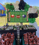 Football Backdrop It's Game Time Party Backdground Football Birthday Banner Touchdown Sport Party Decorations Boy Birthday Party Backdrop 7x5FT