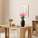Artificial Tulips Flowers, 10 Pcs Real Touch Latex Fake Tulips Flowers For Christmas Centerpiece Mother'S Day Women'S Day Gifts Flowers In Home Kitchen Wedding Decorations, Softpink