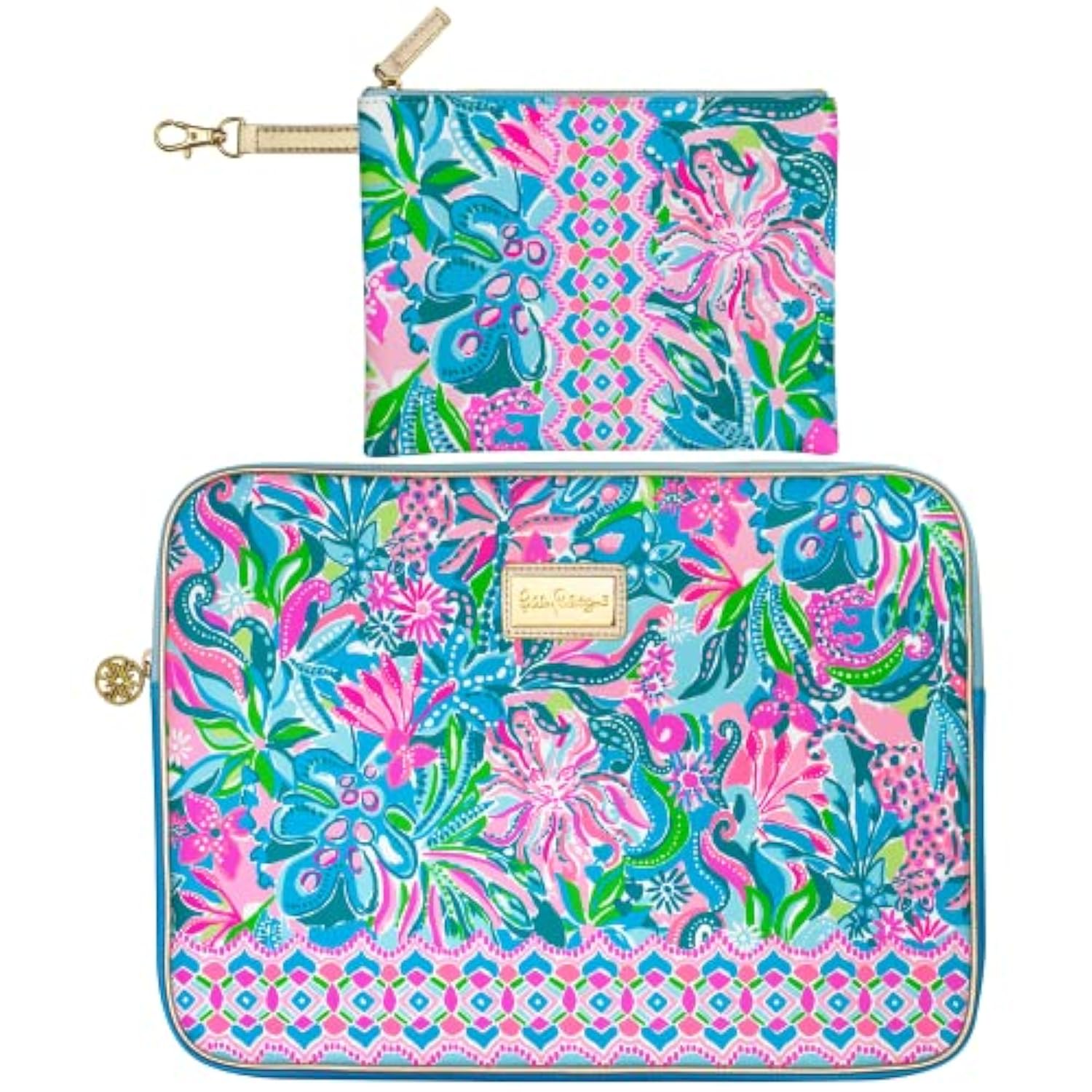 Lilly Pulitzer Laptop Sleeve Golden Hour One Size