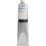 LUKAS Berlin Pro Artists Water Mixable Oil Paint 200 ml Tube Ivory Black, Water Soluble, Lightfast Pigments, Quick Drying, Easy Clean-Up, Eco-Friendly, Professional Quality, 40 Color Range