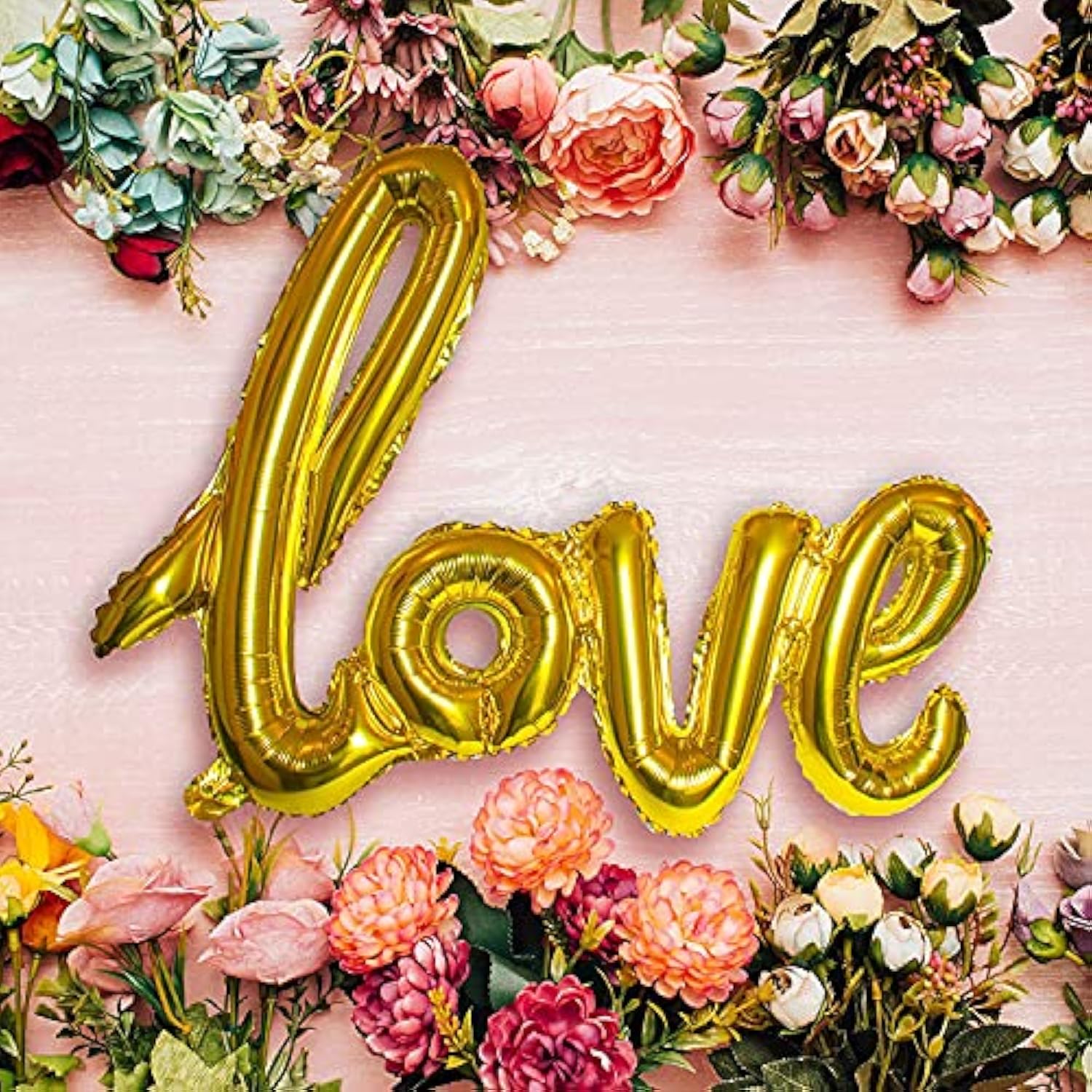 42 Inch Love Balloon Champagne Gold Letter Decorations Valentines Wedd
