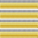 120pcs Gold Metallic Fringed Noise Makers for New Year Party Favors
