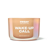 Wake-Up Call Candle, Sweet & Spicy Scented, Made With Essential Oils, 3 Wicks, 13.5 Oz