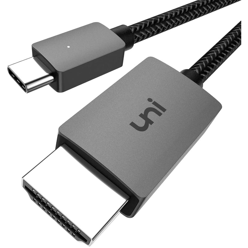 uni USB C to HDMI Cable 10ft, USB Type C to HDMI Cable[Thunderbolt 3 Compatibl