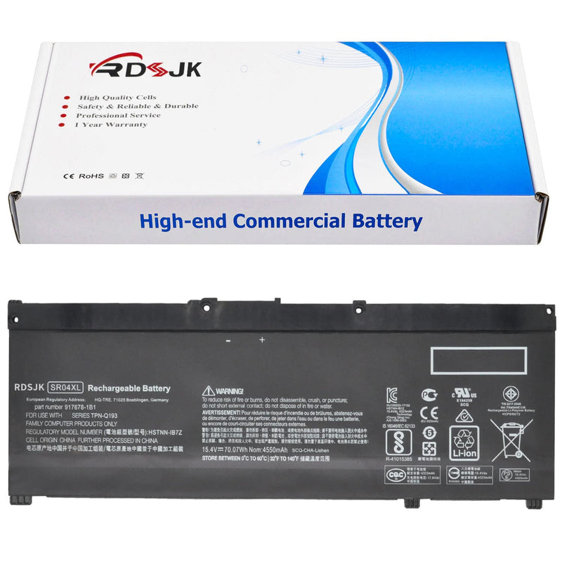 Sr04Xl Laptop Battery For Hp Omen 15-Ce000 15-Ce000Ng 15-Ce002Ng 15-Dc0000 Pav