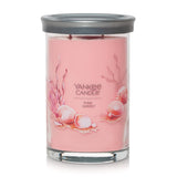Yankee Candle Pink Sands Scented, Signature 20oz Large Tumbler 2-Wick Candle, Over 60 Hours of Burn Time (Pack of 2)