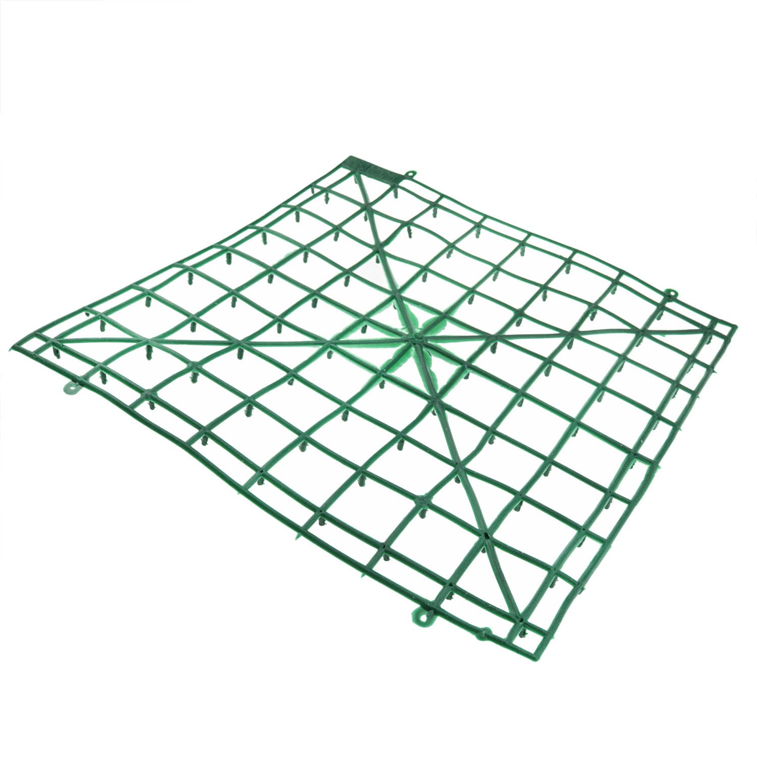 Artificial Flower Grille Panel 25X25 Cm Plastic Embedded Grid Suitable For Diy Wedding Arches Wall Decoration And Party Backgrounds Can Be Spliced With Plant Wall Bases 8Pcs